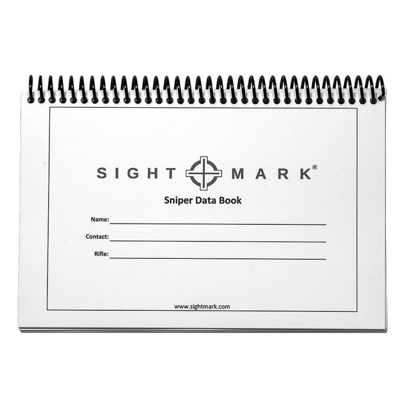 Cuaderno Tirador Sightmark Sniper Data Book