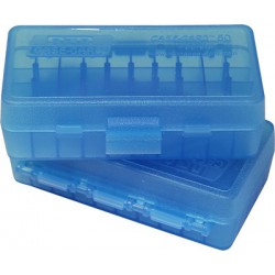 Caja MTM .380-9 Pb 50 Cartuchos Azul