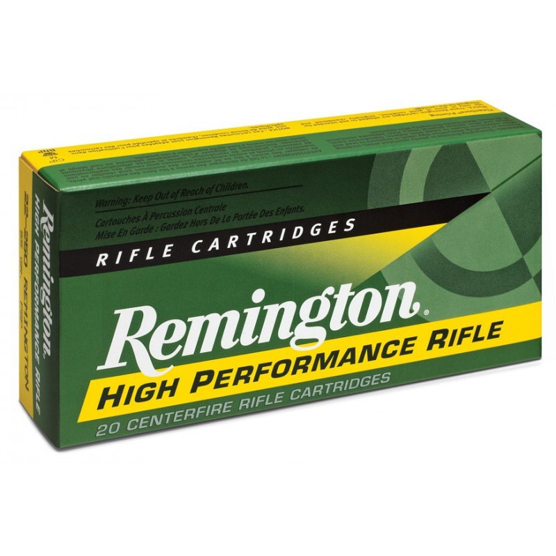 Munición Remington 22-250 Rem Core Lokt