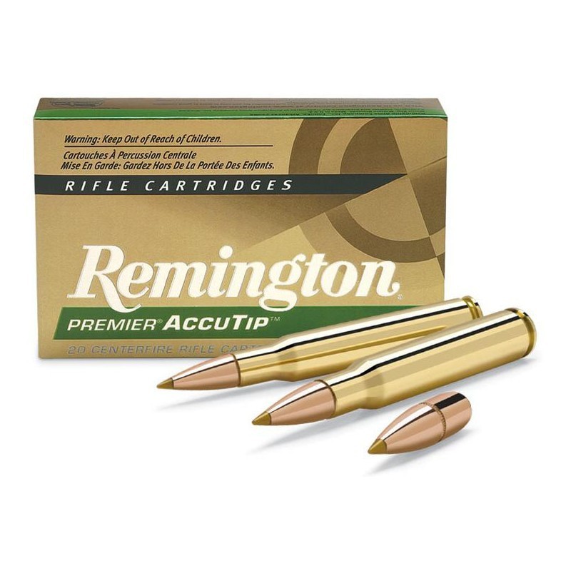 Munición Remington 243 Win. Accutip 95g.
