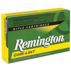Munición Remington 270 Win 130g. Core Lokt