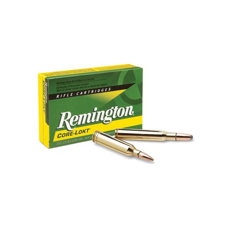 Munición Remington 30-06 Spr 125g. Core Lokt