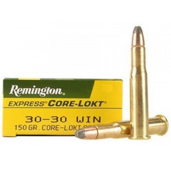 Munición Remington 30-30 Win 150g. Core Lokt