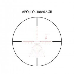 Visor Primary Arms3-18x44 GLX FFP disponible con retícula Apollo 6.5CR/.224V, APOLLO .308/6.5GR o Athena BPR MIL.